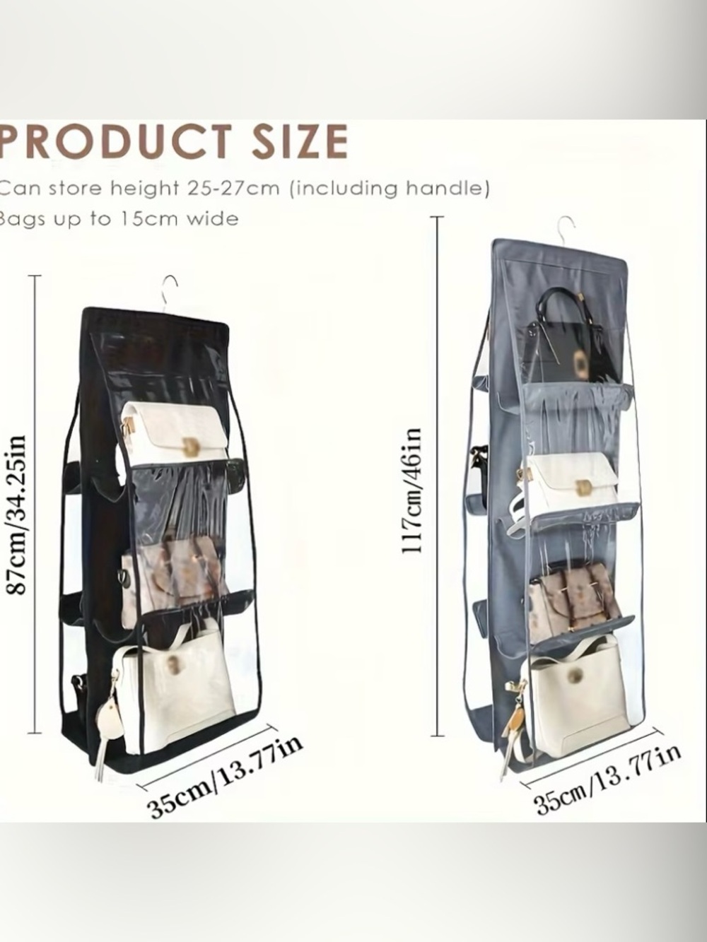 Purse Organizer - 1 Pc - Picture 3 of 6